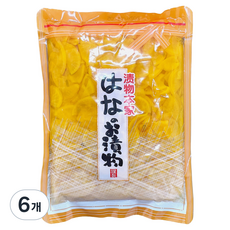토호식품 매콤한 단무지, 1kg, 6개