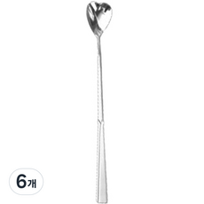 해모 윌리브 국산 304스텐 하트 커트러리, 6개, 단품