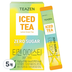 티젠 제로슈가 아이스티 레몬그린티, 5g, 5개, 10개입