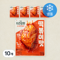 더건강한 소스 닭가슴살 떡볶이맛 (냉동), 100g, 10개, 1개입