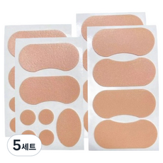 씨티컴퍼니 군대 물집방지 발 뒤꿈치 패드 2종 x 2p 세트, 5세트