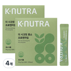 K-NUTRA The Secret酵素Pro酵素 30入, 4個