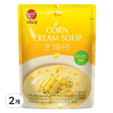 햇반 소프트밀 콘크림 수프, 2개, 180g