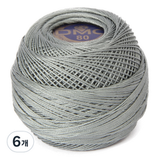 DMC 19號線 80編織刺繡蕾絲線, 169, 6個