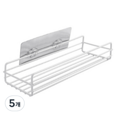 Winprice鋼絲收納置物架, 白色, 5個