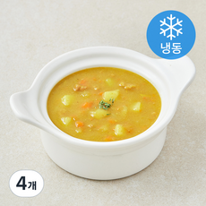 푸드트리 애찬만찬 소고기커리 덮밥소스 (냉동), 170g, 4개