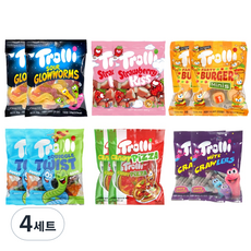 Trolli 綜合軟糖 6種口味 各2入組, 996g, 2組