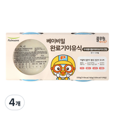 풀무원 베이비밀 완료기 진밥 이유식, 두부콜리플라워아보카도, 160g, 4개