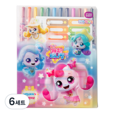 STUDIO EIGHT 萌雞小隊5彩色鉛筆 黃色Hchuu, 6套, 12 種顏色