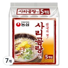 농심 사리곰탕면 110g, 35개