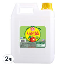 오뚜기 사과식초, 18L, 2개