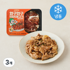 은이세끼 와구와구 한돈 돼지불고기 달달 간장맛 (냉동), 300g, 3개