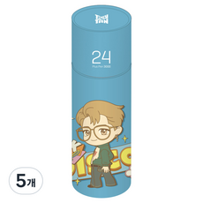 monAmi TinyTAN Plus Pen 24色, 5個, JIMIN