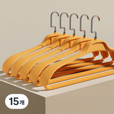 Maison de Aya 針織衫西裝衣架 42CM, 黃色, 15個