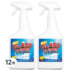 생활공식 퍼펙트 유리세정제, 750ml, 12개