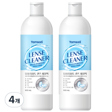 탐사 다용도 렌즈 세정액, 4개, 500ml