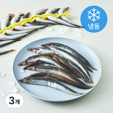 해맑음 동해안 햇 반건조 양미리 (냉동), 3개, 590g(20미)