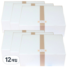 B Home Baking 堅固耐用一鍵式盒 中, 白色, 12入