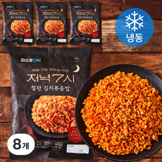 집으로ON 저녁7시 철판 김치볶음밥 (냉동), 210g, 8개