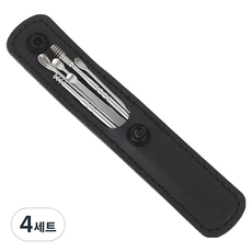 바움미루 고급 귀이개 6종 세트 블랙 S, 4세트