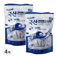리얼주부 국산 천연 다시팩, 170g, 4개
