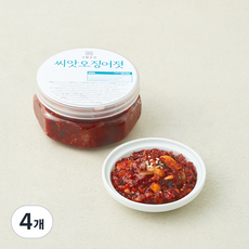 고향곳간 씨앗 오징어젓갈, 250g, 4개