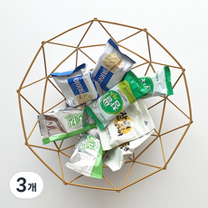 The Ippeum 鐵製多用途零食籃 多邊形, 金色