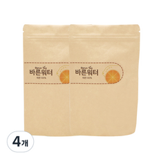바른워터 건조 레몬차 대용량, 20g, 4개, 1개입