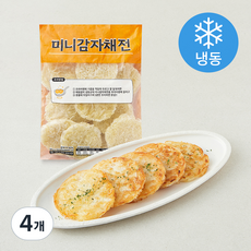미니 감자채전 20개입 (냉동), 1kg, 4개