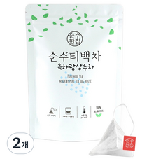 Sunsuhouse 韓國產黑夏朗萵苣茶茶包, 1.5g, 2袋, 10包