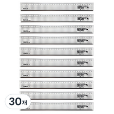 ibis 30cm Steel Plus直尺, 30個, 黑色