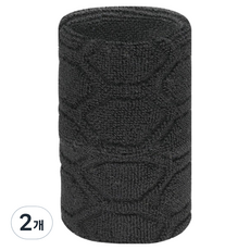 Baummiru 彩色護腕 503 黑色, 2個