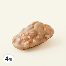 메종엠오 땅콩 밀크초코 마들렌, 35g, 4개, 1개입