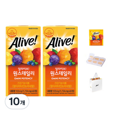 얼라이브 원스데일리 멀티비타민 선물세트, 10개, 209.4g, 60정