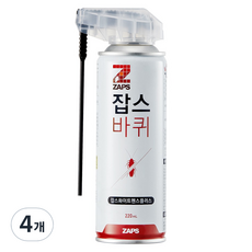 잡스 화이트 펜스 플러스, 220ml, 4개