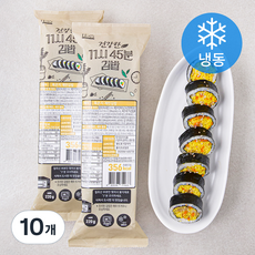11시45분 묵은지 계란 김밥 (냉동), 220g, 10개