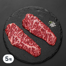 농협안심한우 1++등급(7) 채끝 구이용 (냉장), 200g, 5개