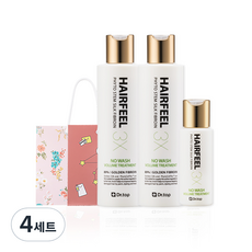 Dr. Top Silk Fibroin Hair Peel 3x Hair Treatment 190ml x 2p + 55ml + 購物袋隨機發貨, 4組