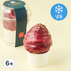 재신 블루베리 레몬 바바리안 크러핀 (냉동), 130g, 6개