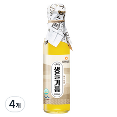 대현상회 볶지않은 생들기름, 180ml, 4개