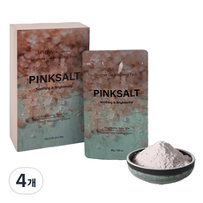 韓國 LINDSAY re:natural玫瑰鹽軟膜粉 30g, 4盒, 5包