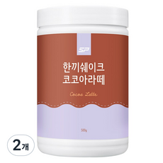 SP 成風洋行 一餐奶昔 可可拿鐵口味, 500g, 2個