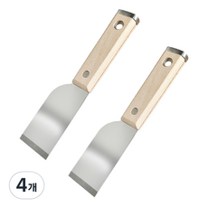 World Clean 木柄電磁爐烤盤刮刀, 4個