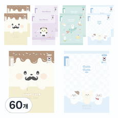 PENPIA 1000 小學6格書寫裝訂筆記本, 隨機出貨, 60個