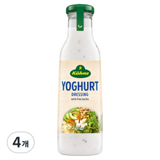 퀴네 요구르트 드레싱, 4개, 500ml