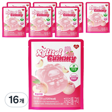 SNAX Care Bears 木糖醇軟糖 水蜜桃口味, 35g, 16個