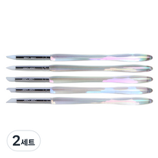 Jello Jello 美甲矽膠粉刷魔法工具 5種組, 全息圖, 2組