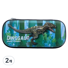 恐龍3D立體筆袋, 3 奈米暴龍, 2個