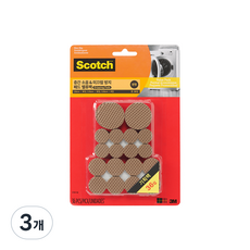 3M Scotch 防樓層噪音防滑墊 超值包 36入, 3個, 混合色