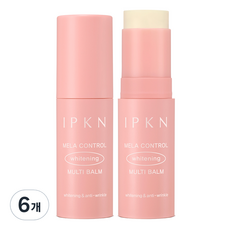 입큰 멜라 컨트롤 화이트닝 스틱 멀티밤, 11g, 6개